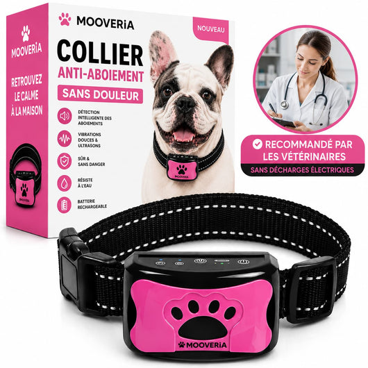Collier anti-aboiement sans décharge